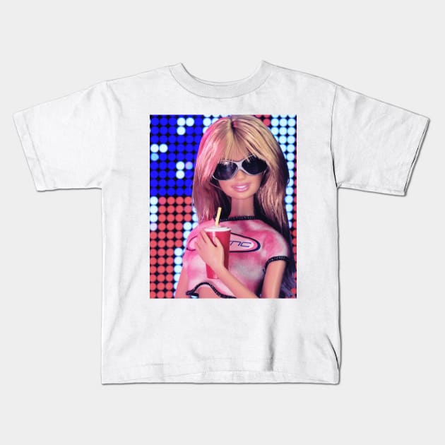 BARBIE Miss American Dream Kids T-Shirt by itsalexb